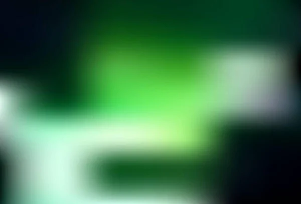 Σκούρο Πράσινο Διάνυσμα Φόντο Ρυτίδες Πολύχρωμη Αφηρημένη Απεικόνιση Βαθμιδωτές Γραμμές — Διανυσματικό Αρχείο