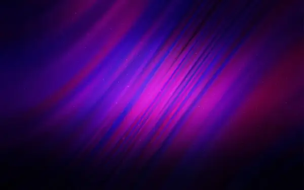 Dark Purple Textura Vectorial Rosa Con Estrellas Vía Láctea Ilustración — Vector de stock