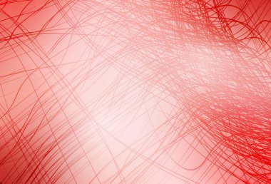 Kırmızılı açık kırmızı vektör deseni. Eğimli çizgileri olan zarif parlak bir illüstrasyon. Tasarımınız için basit şablon.