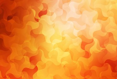 Açık kırmızı, sarı vektör eğimli üçgen şablonu. Soyut ve üçgenli renkli çizimler. İşiniz için yepyeni bir tasarım..