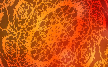 Açık Turuncu vektör karalaması bulanık arkaplan. Çocuk tarafından Hint tarzında çizilmiş belirsiz, soyut bir çizim. İş tasarımınız için yepyeni bir tarz.