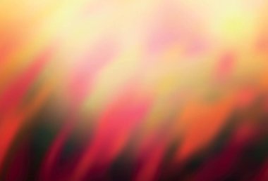 Açık Kırmızı, Sarı vektör parlak soyut düzen. Görüntü stili ve gradyanı olan yeni renkli çizimler. İşiniz için en iyi bulanık tasarım..