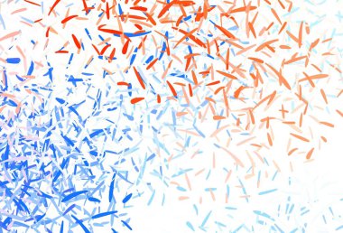 Düz çizgileri olan açık gri vektör düzeni. Soyut şablon üzerinde çizgileri olan renkli, parlak bir illüstrasyon. Reklamlar, posterler, afişler için desen.