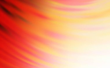 Açık Turuncu çizgili vektör düzeni. Renkli çizgileri ve şekilleri olan bir örnek. İş tasarımınız için soyut biçim.