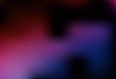 Koyu mavi, kırmızı vektör parlak şablonu bulanıklaştırdı. Renkli soyut çizimler ve gradyan. Web siteniz için bulanık tasarım.