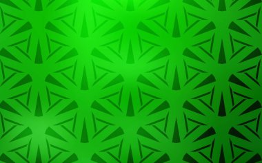 Kristallerle, üçgenlerle şablon. Soyut arkaplanda renkli eğimli üçgenler. İniş sayfası için modern şablon.