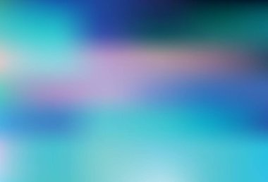 Açık mavi vektör parlak dokuyu bulanıklaştırdı. Soyut ve gradyan renkte renkli çizimler. İşiniz için en iyi bulanık tasarım..