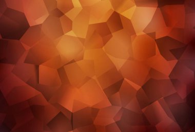 Soyut şekilli açık kırmızı vektör arkaplanı. Soyut tarzda rengarenk gradyan şekilleri olan bir resim. Duvar kağıtları için zarif tasarım.