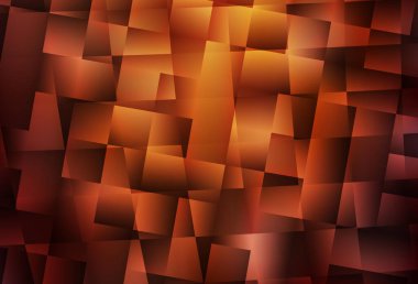 Açık kırmızı vektör deseni kare biçiminde. Soyut arkaplanda dikdörtgenler ve renkli gradyanlar. Şablon bir arkaplan olarak kullanılabilir.