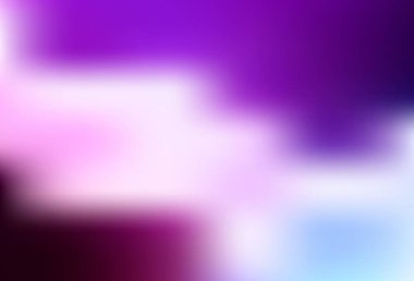 Açık pembe, mavi vektör bulanık desen. Görüntü stili ve gradyanı olan yeni renkli çizimler. Marka kitabı için zarif bir arkaplan.