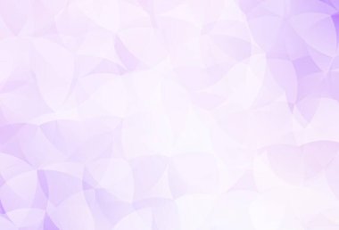 Rastgele şekilli açık mor vektör deseni. Rastgele şekillerle soyut tarzda dekoratif tasarım. Bir cep telefonu için arka plan.