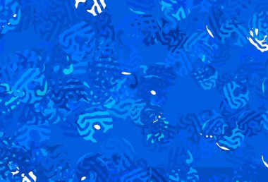 Soyut biçimlerde hafif BLUE vektör dokusu. Soyut gradyan şekilli basit renkli çizimler. Web siteniz için basit tasarım.