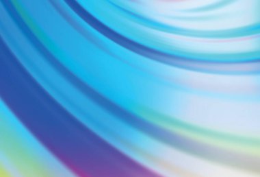 Açık mavi, sarı vektör soyut bulanık arkaplan. Soyut ve gradyan renkte renkli çizimler. Marka kitabınız için yeni biçim tasarımı.