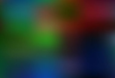 Koyu Çokrenkli vektör soyut bulanık yerleşim. Görüntü tarzında tamamen yeni bir renkli çizim. İşiniz için en iyi bulanık tasarım..