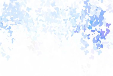 Kaotik şekilli hafif gri vektör şablonu. Modern tarzda değişen renkli kaotik formlar. Kartvizitiniz için modern tasarım.