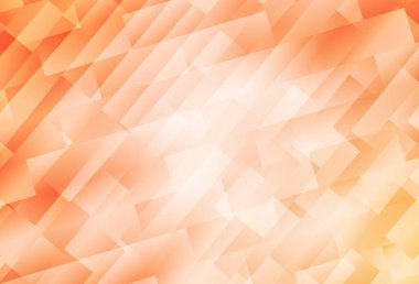 Açık Turuncu vektör düzeni, çizgiler, dikdörtgenler. Dikdörtgenli soyut gradyan çizimi. Web siteleri için şablon kullanılabilir.