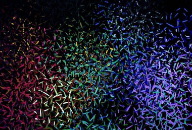 Düz çizgileri olan koyu renkli vektör arkaplan. Soyut şablon üzerinde çizgileri olan renkli, parlak bir illüstrasyon. Reklamlar, posterler, afişler için desen.