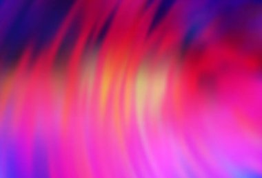 Açık Pembe, sarı vektör bulanık şablon. Parlak renkli bir illüstrasyon. İşiniz için en iyi bulanık tasarım..