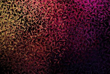 Koyu pembe, sarı vektör arkaplan ve düz çizgiler. Keskin çizgili parlak renkli çizimler. Reklamınız, posteriniz, afişiniz için en iyi tasarım.