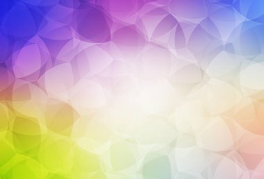 Işık Çokrenkli vektör çokgen arkaplan. Gradyanı olan üçgen geometrik örnek. Web siteniz için yeni bir doku.