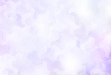 Açık Mor Vektör Çokgen arkaplanı. Origami tarzında gradyan ile geometrik çizim. Broşürünüz için yepyeni bir tasarım..