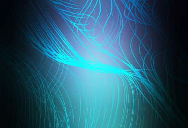 Koyu mavi, yeşil vektör bulanık şablon. Soyut ve gradyan renkte renkli çizimler. Tasarımının yeni yolu.