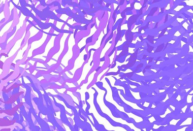 Çizgileri olan açık mor vektör deseni. Soyut tarzda gradyan çizgilerle akıllı illüstrasyon. Tasarımınız için basit şablon.