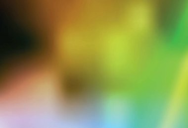 Açık yeşil, sarı vektör renkli bulanık arkaplan. Yaratıcı illüstrasyon, yarım tonlu ve eğimli. Tasarımının yeni yolu.