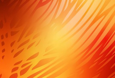 Açık kırmızı, sarı vektör bulanık desen. Gradyan ile modern soyut çizim. Çalışmalarınız için akıllı tasarım.