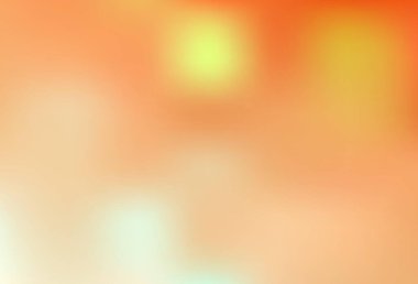 Açık Turuncu Vektör soyut bulanık arkaplan. Soyut ve gradyan renkte renkli çizimler. Bir cep telefonu için arka plan.