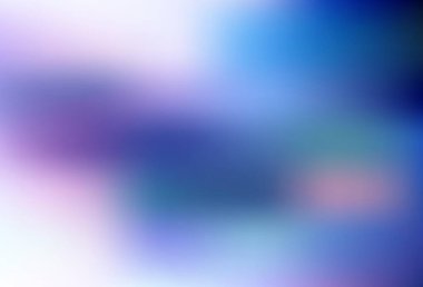 Açık mavi vektör bulanık desen. Soyut ve gradyan renkte renkli çizimler. Tasarımlar için arka plan.