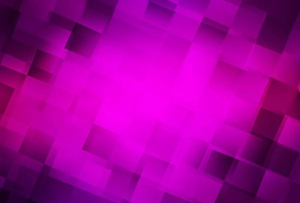 Dark Purple Vector Backdrop Rhombus Glitter Abstract Illustration Rectangular Shapes — Stock Vector