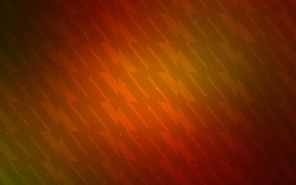 Темно Оранжевый Векторный Фон Резкими Полосами Современная Геометрическая Абстрактная Иллюстрация — стоковый вектор