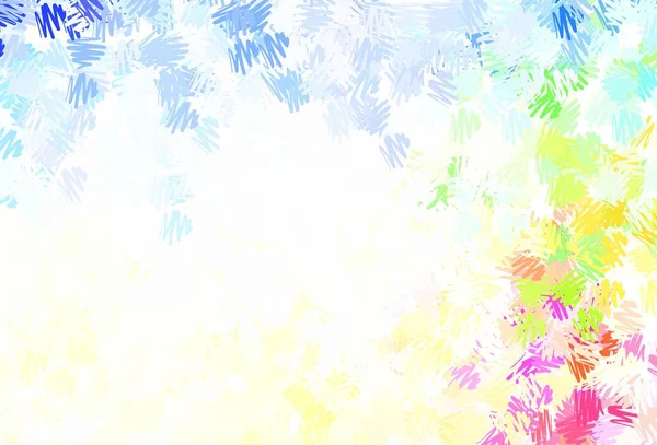 Fond Vectoriel Multicolore Clair Avec Lignes Droites Design Décoratif Flou — Image vectorielle
