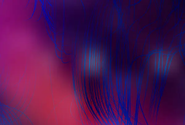 Dunkelrosa Vektor Bunten Abstrakten Hintergrund Abstrakte Farbenfrohe Illustration Mit Farbverlauf — Stockvektor