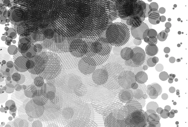 นหล งเวกเตอร เทาอ อนท ฟองอากาศ ภาพประกอบด วยช ดของวงกลมนามธรรมท นสดใส ปแบบส — ภาพเวกเตอร์สต็อก