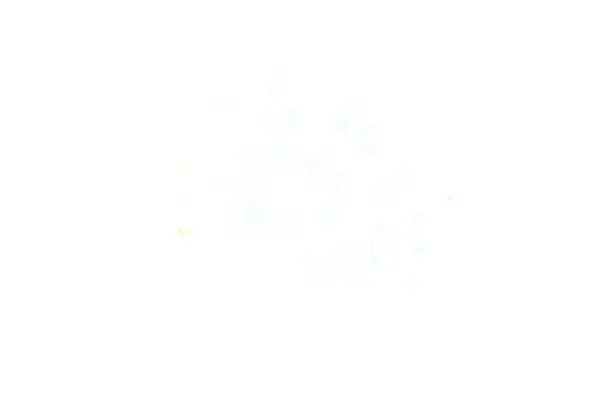 Світло Блакитний Жовтий Векторний Фон Бульбашками Сучасна Абстрактна Ілюстрація Барвистими — стоковий вектор