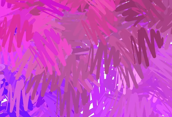 Светло Фиолетовый Розовый Вектор Искушают Повторяющимися Палочками Красочная Сияющая Иллюстрация — стоковый вектор