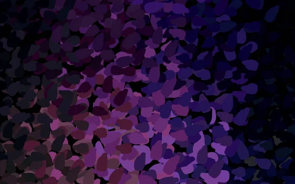 Dark Purple Pink Vector Backdrop Memphis Shapes Πολύχρωμες Χαοτικές Μορφές — Διανυσματικό Αρχείο