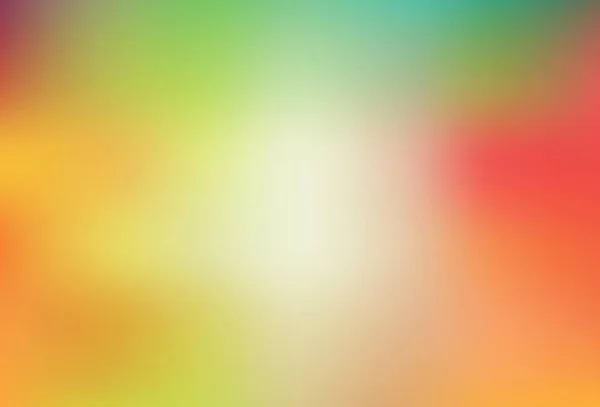 Світло Зелений Червоний Векторний Барвистий Розмитий Фон Сучасна Абстрактна Ілюстрація — стоковий вектор