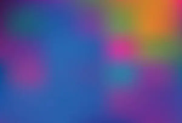 Ανοιχτό Μπλε Κόκκινο Διάνυσμα Πολύχρωμο Φόντο Θαμπάδα Δημιουργική Απεικόνιση Στυλ — Διανυσματικό Αρχείο