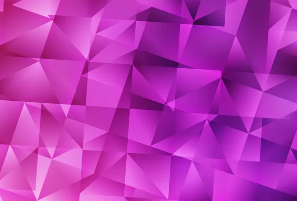 Світло Рожевий Вектор Текстури Градієнтних Трикутників Барвиста Абстрактна Ілюстрація Трикутниками — стоковий вектор