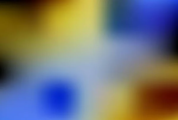 Light Blue Yellow Vector Blurred Bright Texture Elegant Bright Illustration — Stock Vector