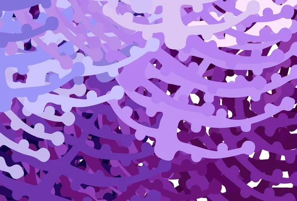 Світло Фіолетовий Рожевий Векторний Фон Абстрактними Формами Декоративний Дизайн Абстрактному — стоковий вектор