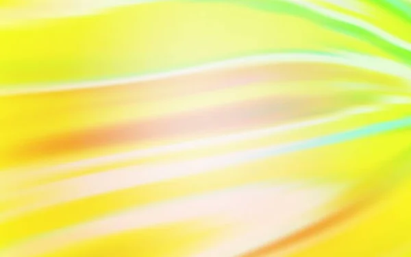 Ανοιχτό Πράσινο Κίτρινο Διάνυσμα Αφηρημένο Θολό Φόντο Αφηρημένη Πολύχρωμη Απεικόνιση — Διανυσματικό Αρχείο