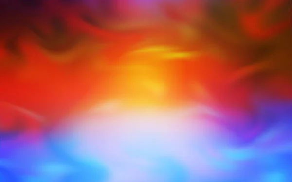 Licht Multicolor Vector Abstracte Wazige Achtergrond Kleurrijke Abstracte Illustratie Met — Stockvector