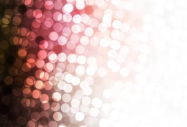 ライトピンク 赤いベクトルの背景 カラフルな水滴と現代抽象的なイラスト 未来的な広告 小冊子のパターン — ストックベクタ