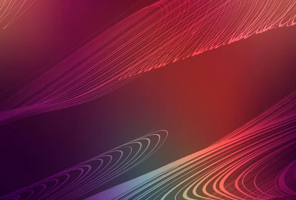 Dunkelgrün Roter Vektor Bunte Abstrakte Textur Leuchtend Bunte Illustration Smartem — Stockvektor