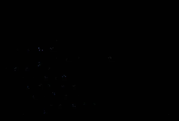 Mörk Blå Vektor Mall Med Kristaller Trianglar Glitter Abstrakt Illustration — Stock vektor