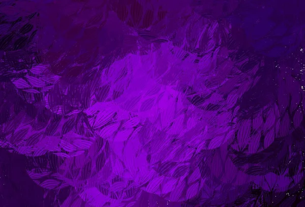 Modèle Vectoriel Violet Clair Avec Des Formes Chaotiques Illustration Colorée — Image vectorielle